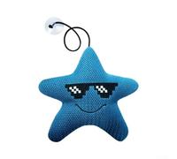 Pool and Scum Sponge, Oil-Absorbing Cleaner for Surface Debris, Polyurethane Foam for Spa Maintenance(starfish-glasses)