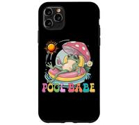 Pool Babe Cute Frog Mushroom Retro Summer Vibes Case for iPhone 11 Pro Max