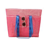 Pool Bag - Beach Toy Mesh Bag,Large Capacity Hobo Pouch for Vacation Swimming Travel Picnic Cruise Camping Sports Outdoor Shopping