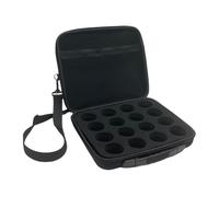 Pool Ball Carrying Case - Billiard Storage Box, Portable Travel Organizer, Reinforced Handle Grip, Adjustable Shoulder Strap Construction | For Outdoor Home Entertainment, Evenings