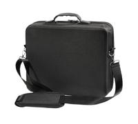 Pool Ball Case - Travel Billiard Bag 13.78x12.4in, Foam Padded Durable Organizer with Shoulder Strap | Billiard Balls Carrying Case | Cases for Clubs Tournaments Recreation Room Sports Bar