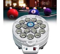 Pool Ball Cleaner and Polisher Machine, Pool Ball Cleaner Billiard Ball Polishing Cleaning Machine, Electronic Pool Ball Polishing and Cleaning for 16 Billiard and 22 Snooker Balls 16ballAmerican
