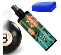Pool Ball Cleaner - Gentle Scratch Renewal Mist 100ml Pool Cleaner Spray, Durable Cue Care Solution Comes with Towel | Entertainment Kit