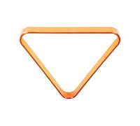 Pool Ball Rack - 12x10.82x1.18in PVC Material Tool, Durable Triangle Holder, Professional Hobbyist Player Precision Alignment Aid | Recreational Facility Lounge Pub Entertainment Vennue