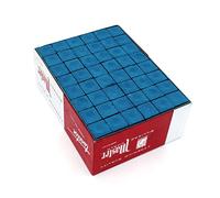 Pool Balls Set,Master Chalk for Cue Tip, 144 Pieces Genuine Triangle Snooker or Pool Cue Tip Chalk, No?Slip Rubbing Powder, for Billiards Club Pool Table Games