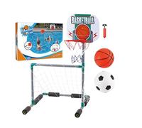 Pool Basketball Set - Water Play Hoop, Recreational Sports Kit | Durable ABS EVA Floating Hoop, Engaging Summer Entertainment for Family, Friends, the