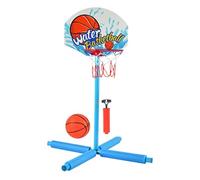 Pool Basketball - Water Hoop Game for Splash Fun | Adjustable Floating Hoop with Inflatable Base & Quick Setup with Colorful Design for Beach, Indoor, Summer Parties, Poolside Play