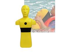 Pool/Beach And River Simulator Drowning Prevention Teaching Tool With Three Inlet And Outlet Ports, Pool Rescue Training Equipment(Yellow)