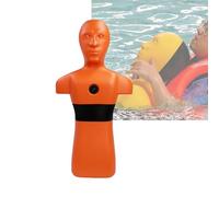 Pool/Beach And River Simulator Drowning Prevention Teaching Tool With Three Inlet And Outlet Ports, Pool Rescue Training Equipment(Orange)