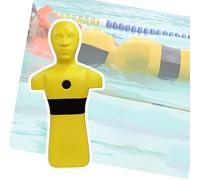 Pool/Beach And River Simulator Rescue Dummy For Drowning Prevention, Pool Lifesaving Model With Three Water Injection Holes(Yellow)