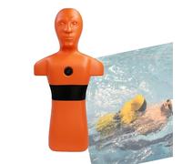 Pool/Beach And River Simulator Rescue Dummy For Water Rescue Competitions With Three Water Injection Holes(Orange)