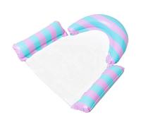Pool Bed for Tanning - Inflatable Water Rafts with Headrest - Inflatable Hammock for Relaxing in the Water | For Women Men Teens Adults Swimming Fun Travel Garden Party A