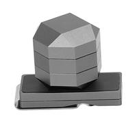 Pool Billiard Cue Chalk Holder, Pocket Pool Magnetic Chalk Holder Aluminium Magnetic Snooker Belt Clip with Chalk Box and Iron Sheet Portable Billiard Chalk Holder Billiard Accessories(Black)