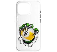 Pool Billiards 9 Ball Monster Hand Claws Talons Case for iPhone 16 Pro