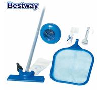 Pool Care And Repair Set Pool Vacuum Net Thermometer Floater Garden