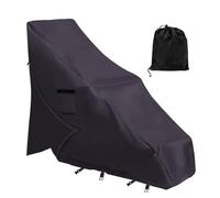 Pool Chair Cover - Heavy Duty 600D Oxford Water Of Cover | Protective Cover of the Pool Chair with Adjustable Strap & Buckle System | UV-Resistant Sun Block Furniture Guard | Durable Allw