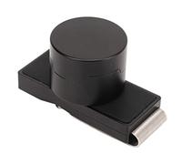 Pool Chalk Holder, Portable Magnet Billiard Cue Chalk Holder with Stainless Steel Fixed Clamp/Holder Magnetic Billiard for Storing