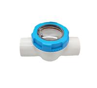 Pool Check Valve 2 Inch Corrosion Non Return Clear for Swimming Pools