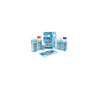 Pool Chemical Starter Kit for Above Ground Pool and Paddling Pool Water Treatment (Includes Chlorine pH Minus pH Plus Algaecide and Test Strips