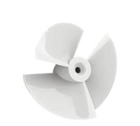Pool Cleaner Impeller DL9995269R1, Compatible with Dolphin Diagnostic Advantage Interactive Plus 3001 2002 Enduro Primal Wave Pro Commander Sprite Neptune M3 DX3 DX4 DX5 C5 Robots, White