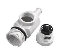 Pool Cleaner Parts, 2-Pack Quick Disconnect & Pressure Relief Valve, ABS Replacement for Wall Fitting, Tight Seal Design, Compatible with for POLARIS 180 280 380 480 PRO