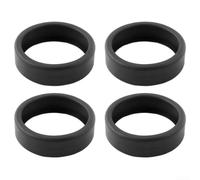 Pool Cleaner Replacement Tires 6in Wide for tread Heavy Duty(4pcs) | 6 inch outer diameter, wide for tread pattern, heavy duty rubber, fits for zodiac for polaris models, enhanced traction