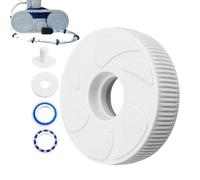 Pool cleaner replacement wheels, pool cleaner wheel hub bearings, complete set with seals and bearings, robust accessories for repair, maintenance and installation in the home garden area