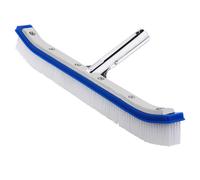 Deuba® Pool Brush Pool Cleaning Cleaning Brush Pool 46cm | Suitable For Common Handrails | Bristles Made of PVC for Long Durability | Aluminum-reinforced, Corrosion-resistant Connection Head