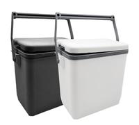 Pool Cooler - Insulated Hard Cooling, Large Capacity Waterproof Companion | Creative Modern Design Portable Handle Cooler For Outdoor, Beach, Camping, Picnic, Via