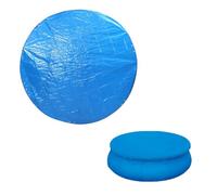Pool Cover, 12FT Solar Pool Cover, Paddling Ground Swimming Pool Covers, Pool Solar Cover Rainproof Dust Covers Protection Cloth (Round)