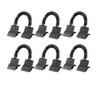Pool Cover Clamps 6 Piece - Cover Clips Over Ground Pools, Kit Clamps Attachment for Spa Swimming | Hose Patio Winter Lawn Secure Clamping Solution