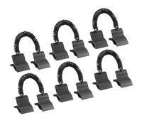 Pool Cover Clamps 6 Piece | Pool Clips Over Ground - Kit Clamps Attachment for Spa Swimming Hose Patio Winter Lawn Secure Clamping Solution