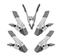 Pool Cover Clamps, Fastening Hanger Clips, 5 Piece Weatherproof Size for Fabric Draping, Secure Grip Engineering, Household Hardware Kit, Outdoor RV Awning Quilting Backdrop Crafts Garage Workshop