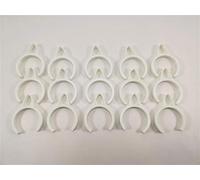 Pool cover clip for 44mm rail (e.g. INTEX), time saver, wind prevention (15 pcs)