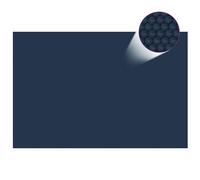 vidaXL Floating PE Solar Pool Film 600x400 cm Black and Blue