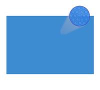 vidaXL Floating PE Solar Pool Flim 600x400 cm Black and Blue Pond Protector