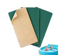 Pool Cover Patch Set | Self-Adhesive, Tear-Resistant and Cut to Size Mesh | Swimming Pool Cover Patch Repair Kit, for Collective Ponds, Hot Tubs and Swimming Pool Covers