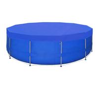 vidaXL Pool Cover PE Round 460 cm 90 g/m²