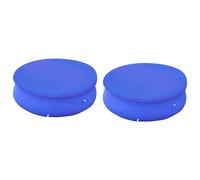 vidaXL Pool Covers 2 pcs for 450-457 cm Round Above-Ground Pools UK HOT