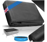 Pool Cover Rectangular Floating Swimming Paddling Temperature Covers Extra Large