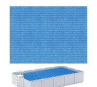 Pool Cover,Rectangular Kids Pool Cover Accessories | Windproof Bubble Bath Protective Lid Easy Set For Outdoor And