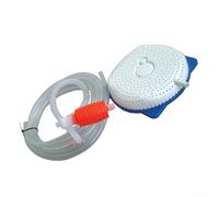 Pool Cover Siphon Pump Kit, Non-Electric Drain with 16ft Hose | Plastic Construction, 4-piece Set, No Power Needed, Quick Setup, for ideal For Above-ground Pools, Portable And Lightweight