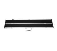 Pool Cue Box/Cover, Billiard Cue Cases 81x7.5x5cm Portable 1/2 Snooker Pool with Soft Foam Lining Stick for Snooker and Eight or Nine Ball Billiards