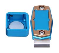 Pool Cue Chalk Holder - 6.7x3x3.2cm Aluminum Magnetic Portable Table Sports Accessory, Durable Anti-Rust | Perfect for Men Women Beginner Professional Players Billiard Gaming Practice Tool