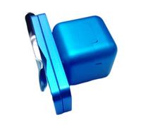 Pool Cue Chalk Holder | Lightweight Cue Chalk Holder,Wearproof Portable Compact Magnetic Carrying Case for Casual Enthusiasts Storing Quick and Easy Access Prevent Loss Intense Matches