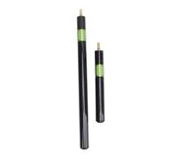 Pool Cue Extension Carbon Fiber, 17in and 9in Extendable Billiard Cue Extensions - Durable Construction, Enhanced Stability and Control for Practice and Entertainment