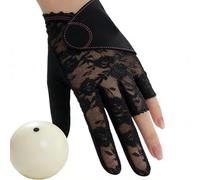 Pool Cue Glove Left Hand Lace Billiard Accessories for Women