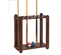 Pool Cue Rack/Floor-Standing Cue Rack,Snooker Billiard Accessories,Billiard Stick Rack,Wooden,Holds 18 Pool cue Pool Cues Racks/A / 60×22×60cm