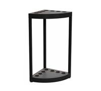 Pool Cue Stick Floor Rack, Heavy Duty Iron Storage Holder for 7 Cues, Easy Assembly, for Billiard Halls Game Rooms Clubs