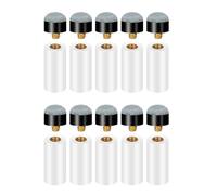 Pool Cue Tips - 12mm Screw On Set 10pcs With Ferrule Rings | Billiard Replacement Accessories Kit Cue Repair Tool | Table Training Competition Control Precision Shot Enhancement